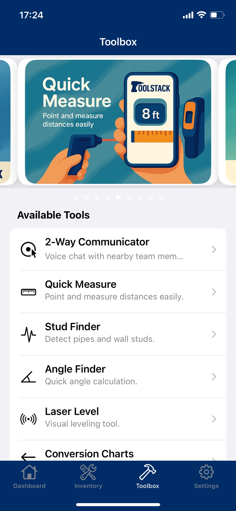 ToolStack Quick Measure