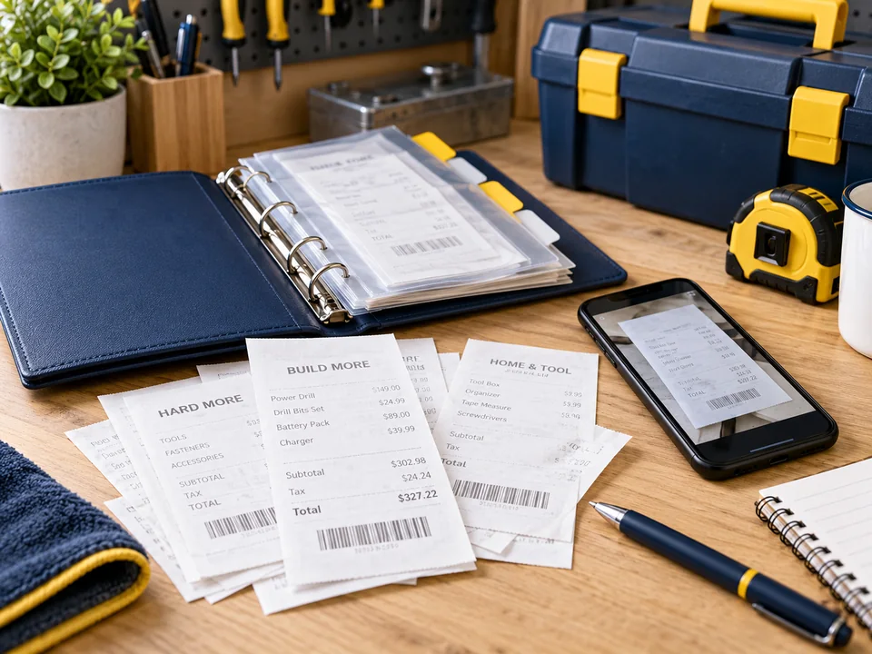 How to Keep Tool Receipts and Proof of Purchase